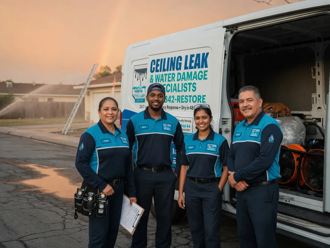 Ceiling Leak Cleanup company in Fulshear, TX