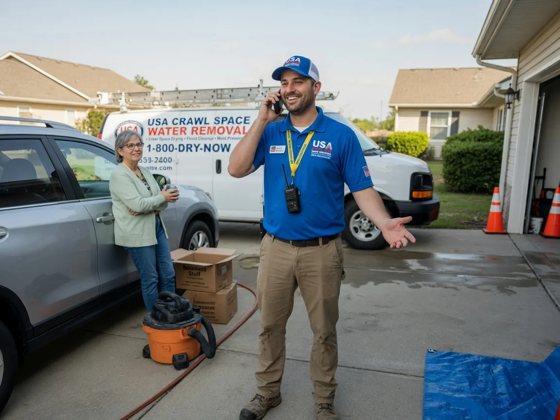 Crawl Space Water Removal Fulshear, TX FAQs